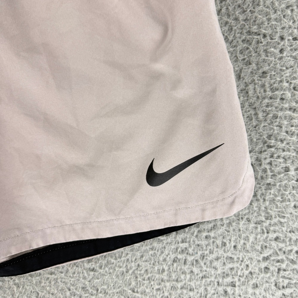 Nike Flex Stride Shorts Mens Large Mauve Running 7 Inch CT8463-059 Athletic - Picture 2 of 12